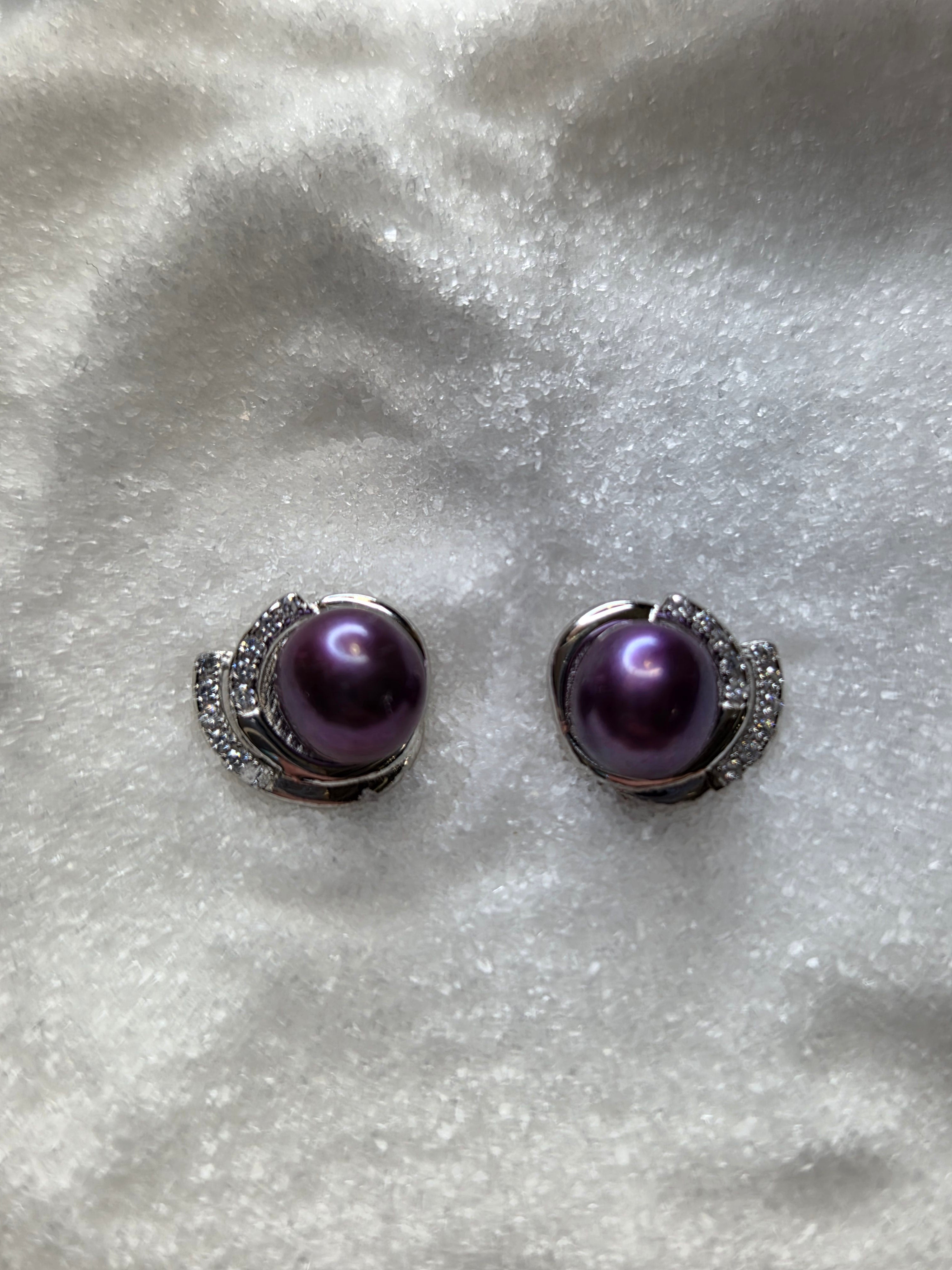 Swirl Sterling Earrings