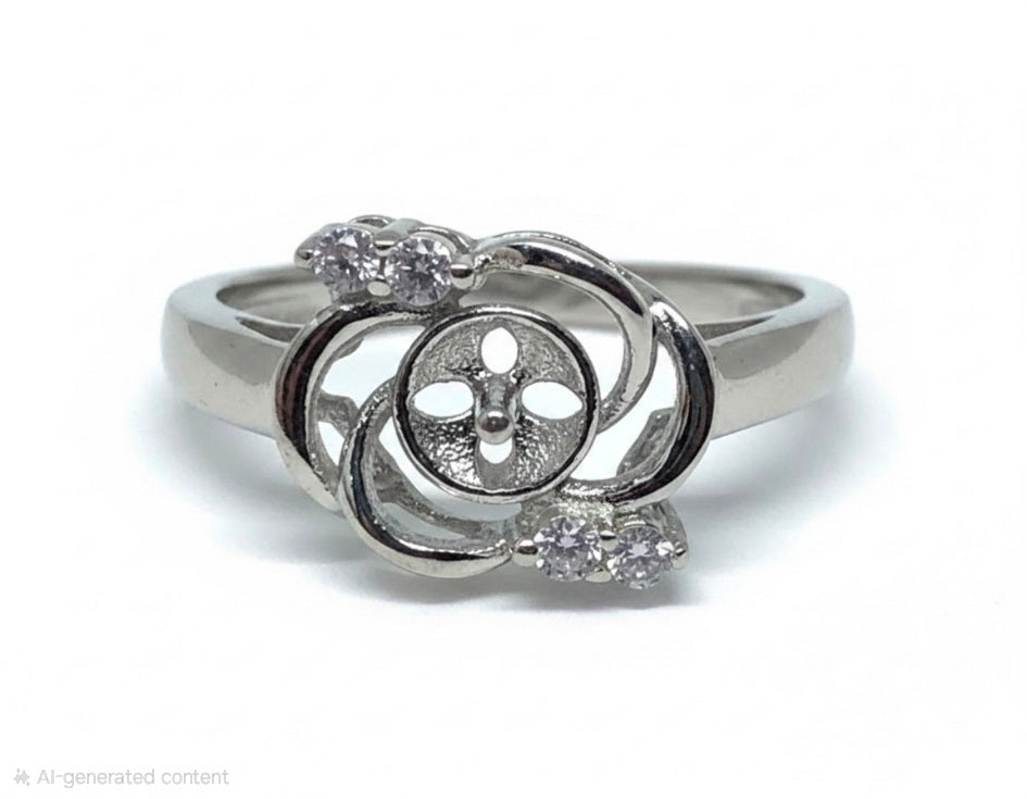 Flower Sterling Ring
