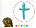 Colored Large Cross Pearl Oyster