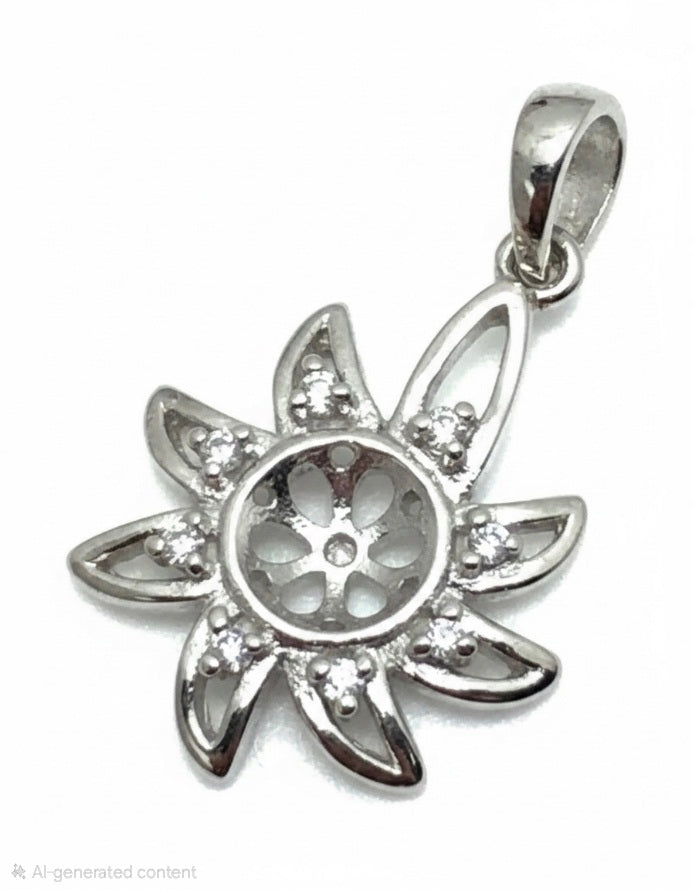 Mum Sterling Pendant
