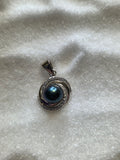 Swirl Sterling Pendant