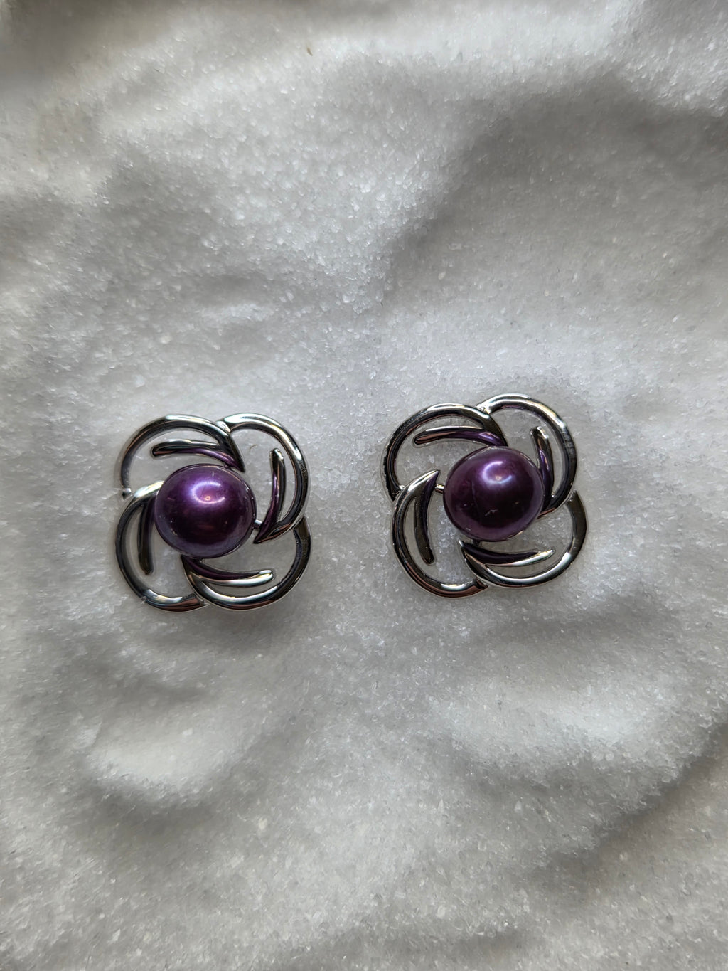 Flower Sterling Earrings