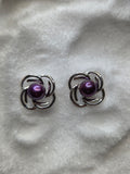 Flower Sterling Earrings