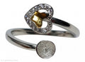 Love Butterfly Sterling Ring