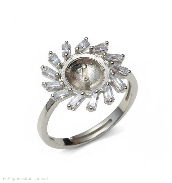 Daisy Sterling Ring