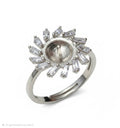 Daisy Sterling Ring
