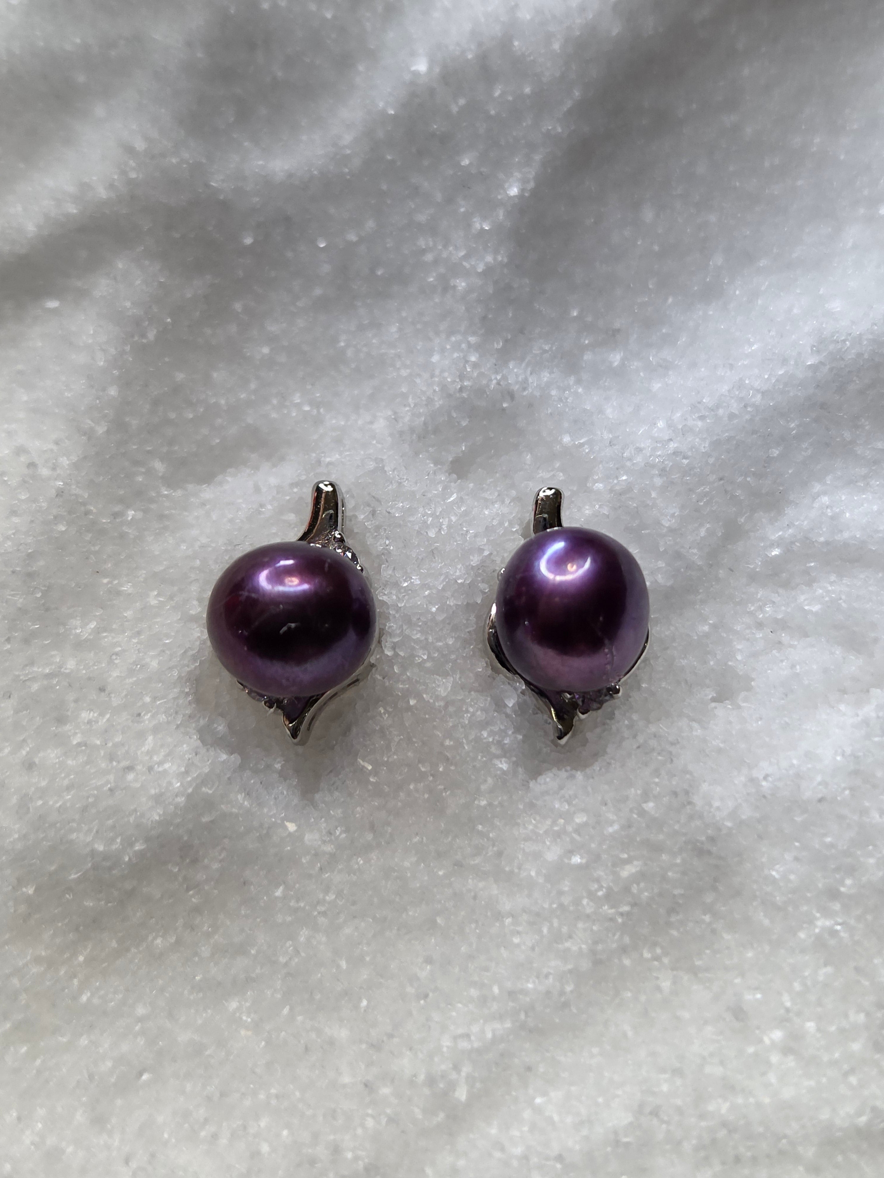 Twin Flames Sterling Earrings