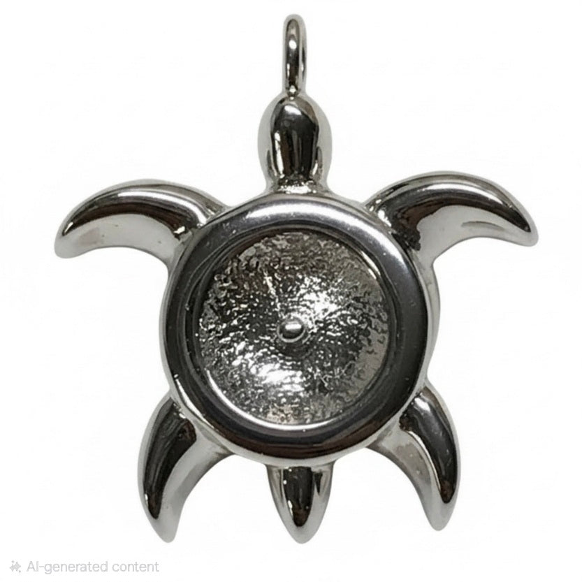 Turtle Sterling Pendant