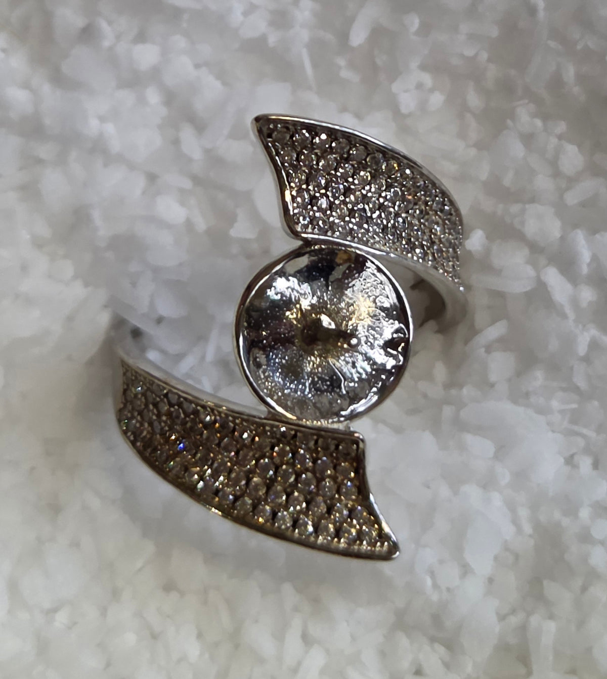 Ribbon Edison Sterling Ring