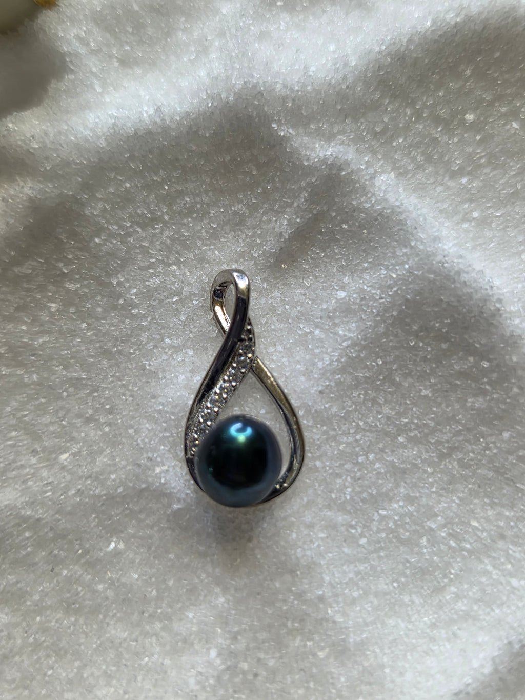 Teardrop Sterling Pendant
