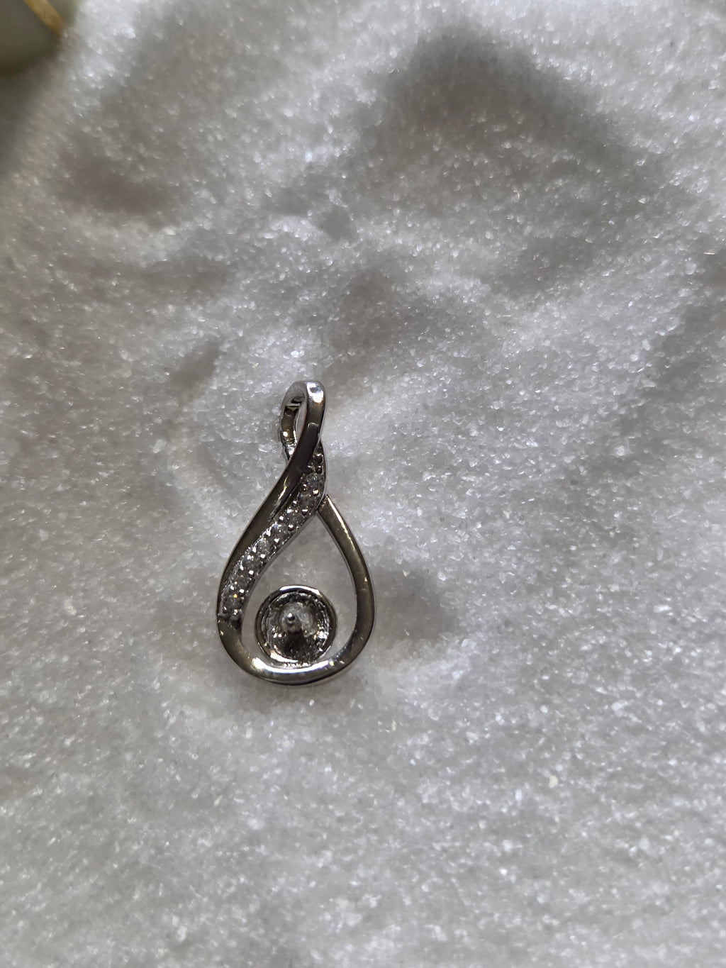Teardrop Sterling Pendant