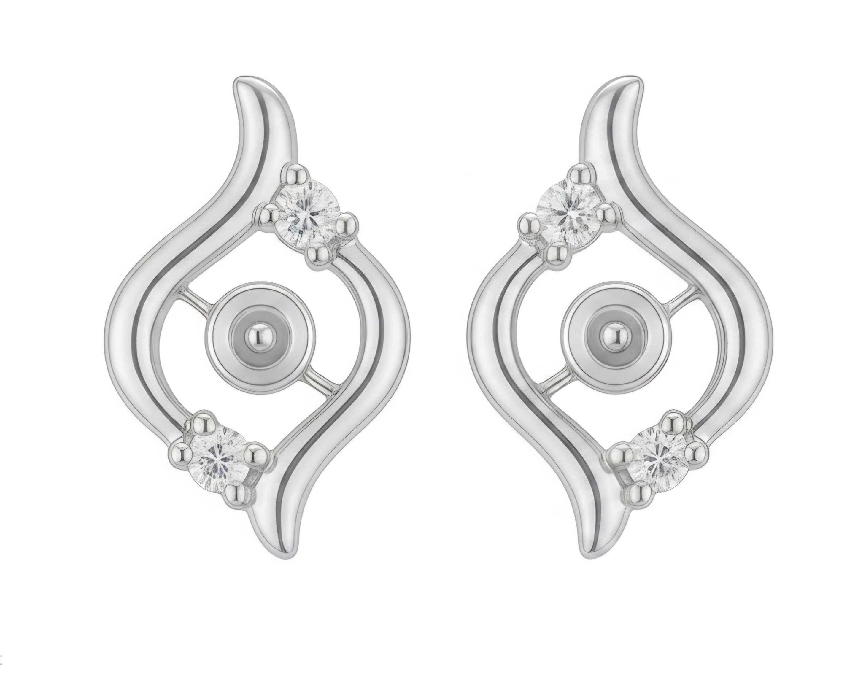 Flame Sterling Earrings