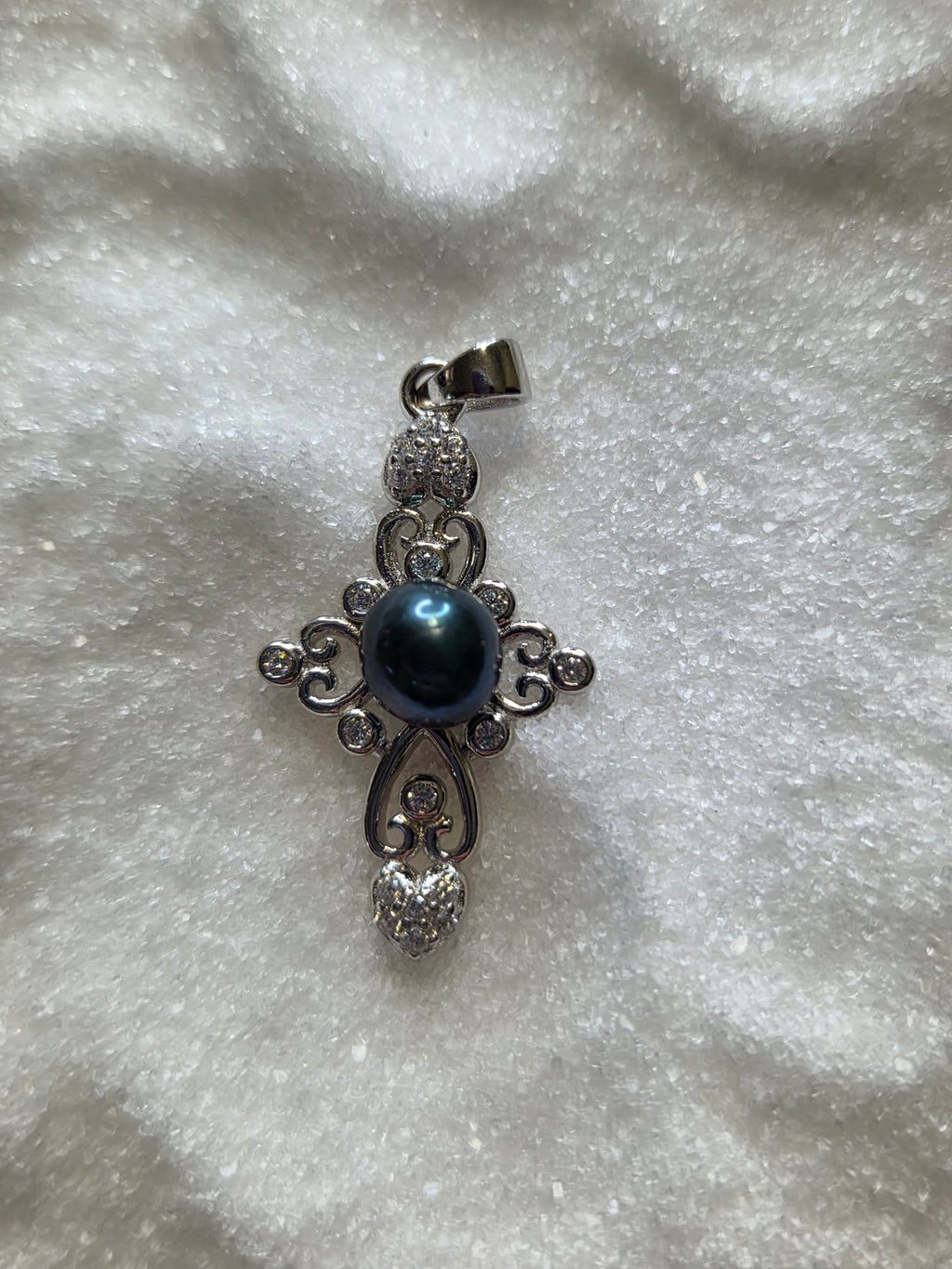 Hearts Sterling Pendant