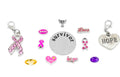 Breast Cancer Charm Bomb