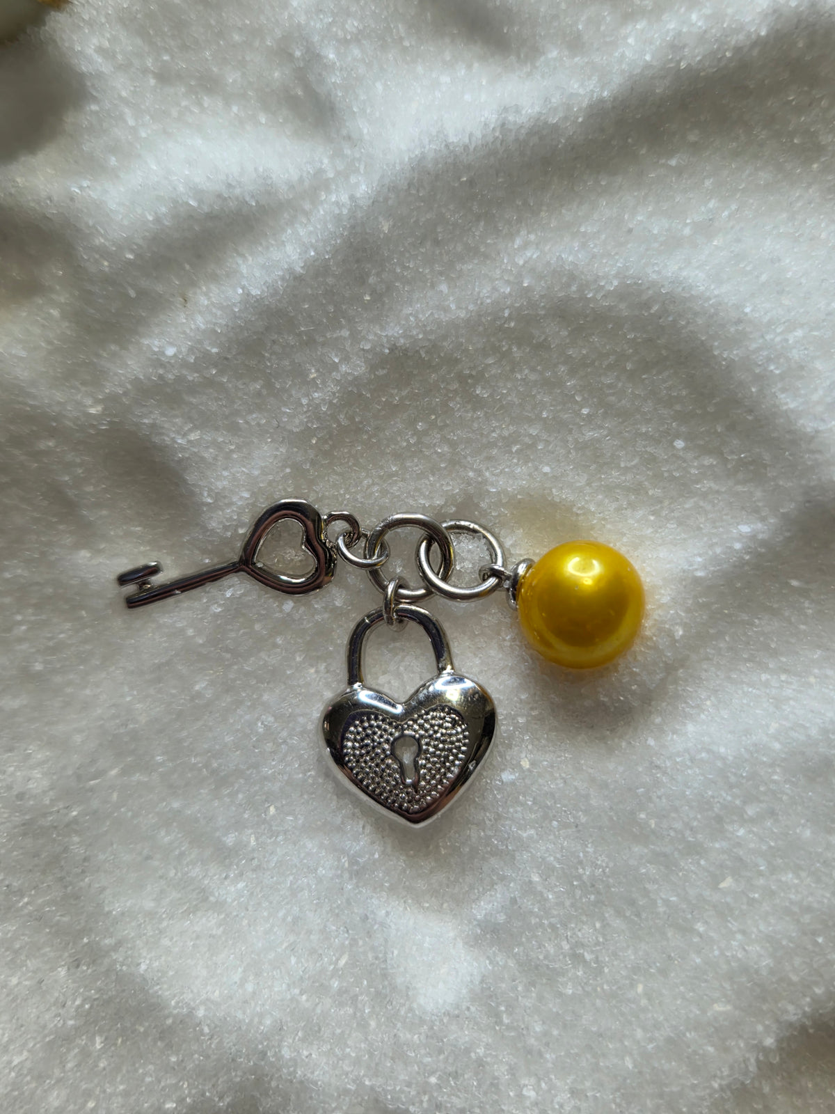 Lock N Key Sterling Pendant