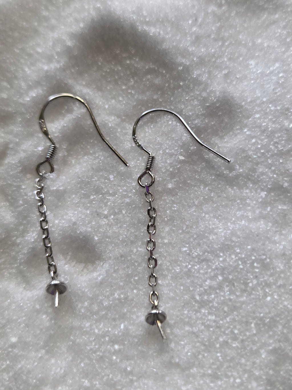 Long Dangle Sterling Earrings