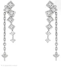 Cascading Pearl Sterling Earring